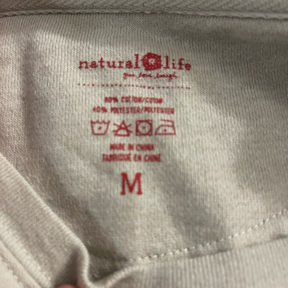 NATURAL LIFE Pink Heart Graphic Long Sleeve Tee - Picture 2 of 5